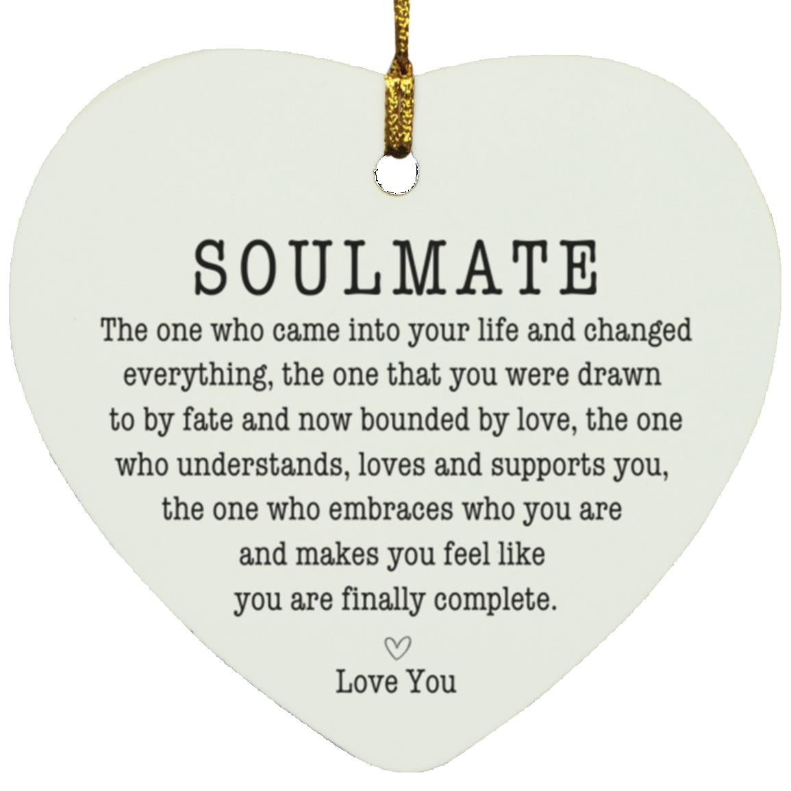 Soulmate Heart Ornament