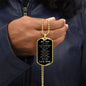 To My Son | From Mom | Military Chain