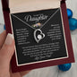To My Daughter | Never Forget That I Love You - Forever Love Necklace