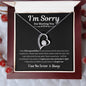I'm Sorry For Hurting You | Forever Love Necklace