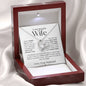 To My Beautiful Wife | Forever Love Necklace