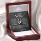 To My Beautiful Wife | Forever Love Necklace