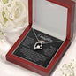 To My Daughter | Never Forget That I Love You - Forever Love Necklace
