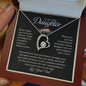 To My Daughter | Never Forget That I Love You - Forever Love Necklace