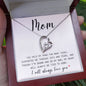 Mom | Always Be Tied To Home | Forever Love Necklace