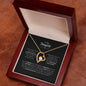 To My Daughter| Heart Necklace