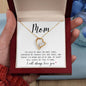 Mom | Always Be Tied To Home | Forever Love Necklace