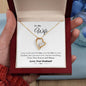 To My Wife | Love Your Husband | Forever Love Necklace