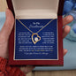 To My Soulmate | Forever Love Necklace