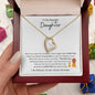 To My Beautiful Daughter | Dad to Daughter | Forever Love Necklace