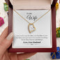 To My Wife | Love Your Husband | Forever Love Necklace