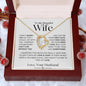 To My Beautiful Wife | Forever Love Necklace