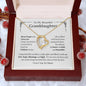 To My Beautiful Granddaughter | Forever Love Necklace