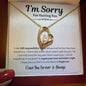 I'm Sorry For Hurting You | Forever Love Necklace
