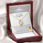 To My Beautiful Daughter | Dad to Daughter | Forever Love Necklace