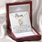 Mom | Always Be Tied To Home | Forever Love Necklace
