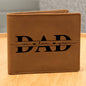 We Love You Dad Leather Wallet