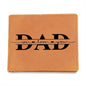 We Love You Dad Leather Wallet