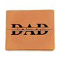 I Love You Dad Leather Wallet