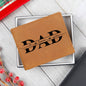I Love You Dad Leather Wallet