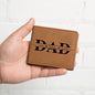 We Love You Dad Leather Wallet