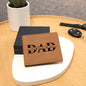 I Love You Dad Leather Wallet