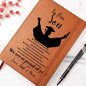 To Our Son | Graduation | Love Dad & Mom | Leather Journal