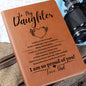 To My Daughter | Graduation | Love Dad | Leather Journal