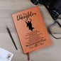 To Our Daughter | Graduation | Love Mom & Dad | Leather Journal