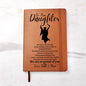 To Our Daughter | Graduation | Love Mom & Dad | Leather Journal