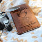 To My Daughter Leather Journal | Graduation Gift