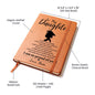 Daughter Leather Journal | Graduation Gift | Love Mom