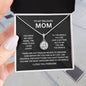 To My Beloved Mom | You Were My First Home | Eternal Hope Necklace
