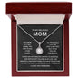 To My Beloved Mom | You Were My First Home | Eternal Hope Necklace