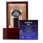 Stepped Up Dad Watch Openwork Watch | Genuine Leather Strap | Splash Resistant