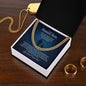 To My Bonus Son | Thank You - Cuban Link Chain