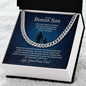 To My Bonus Son | Thank You - Cuban Link Chain