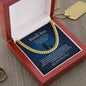 To My Bonus Son | Thank You - Cuban Link Chain