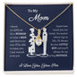 To My Mom | Love Your Son | Alluring Beauty Necklace
