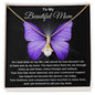 Beautiful Mom Butterfly | Alluring Beauty Necklace