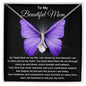 Beautiful Mom Butterfly | Alluring Beauty Necklace