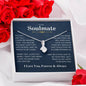 To My Soulmate | I Love You, Forever & Always - Alluring Beauty Necklace