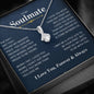 To My Soulmate | I Love You, Forever & Always - Alluring Beauty Necklace