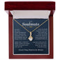 To My Soulmate | I Love You, Forever & Always - Alluring Beauty Necklace