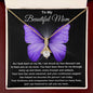 Beautiful Mom Butterfly | Alluring Beauty Necklace