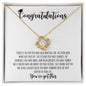 Congratulations | Love Knot Necklace