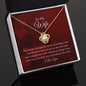To My Wife | I Love You | Love Knot Necklace