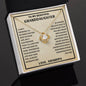 To My Beautiful Granddaughter | Love Grandpa | Love Knot Necklace