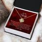 To My Wife | I Love You | Love Knot Necklace