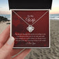 To My Wife | I Love You | Love Knot Necklace
